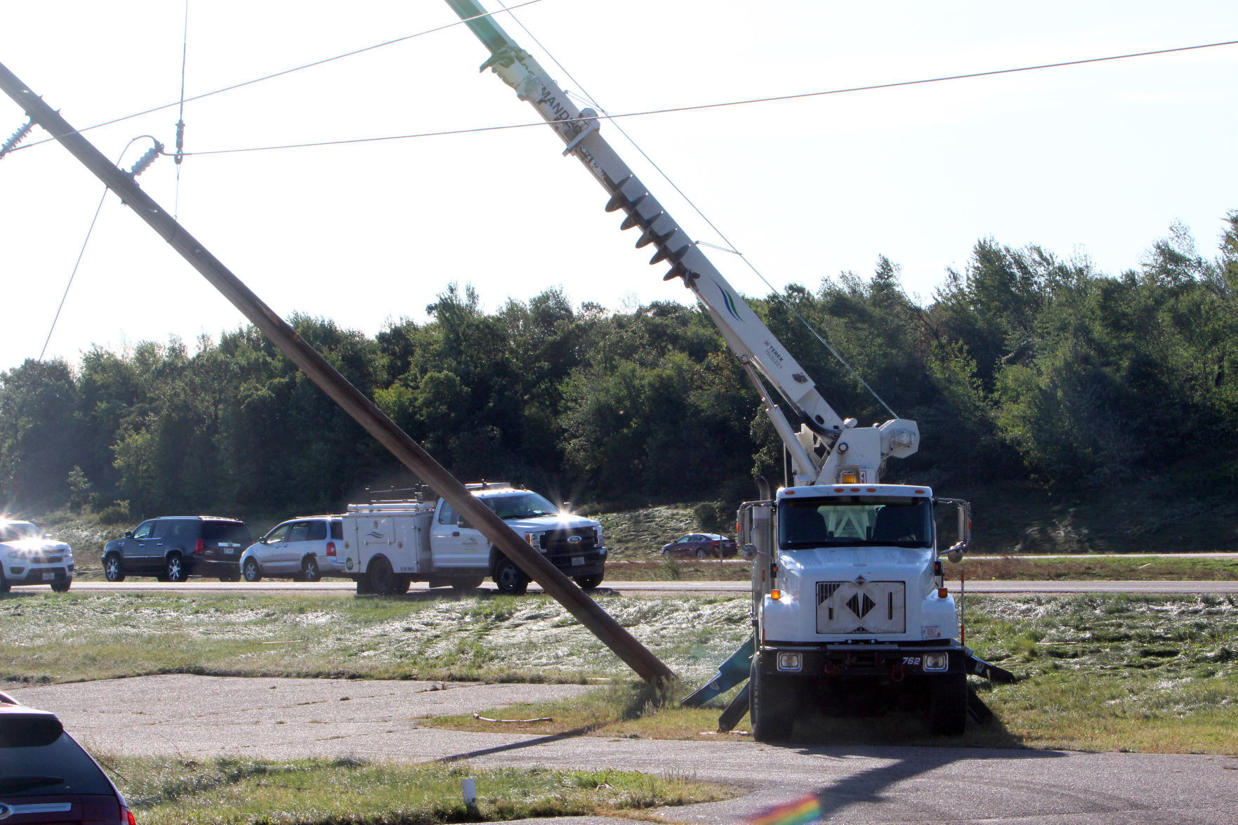 Tornado damage in near Wheaton/Elk Mound 9-25